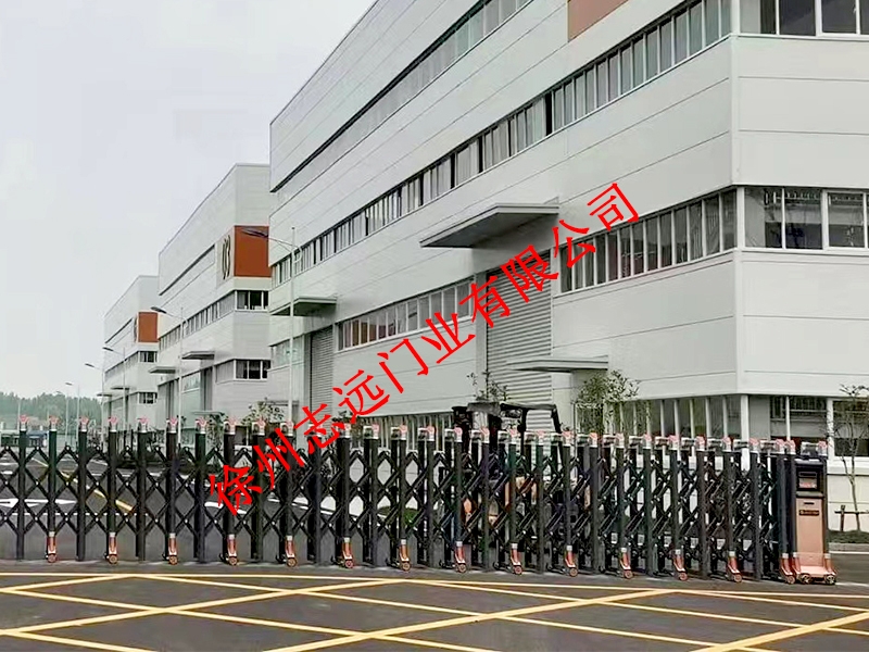 沛县双丰工业科技发展有限公司电动伸缩门安装案例