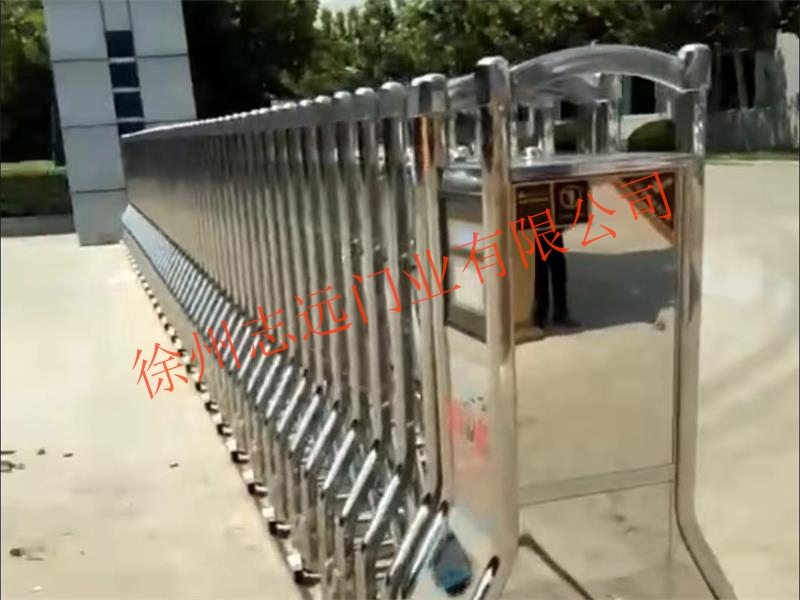 徐州电动伸缩门安装案例
